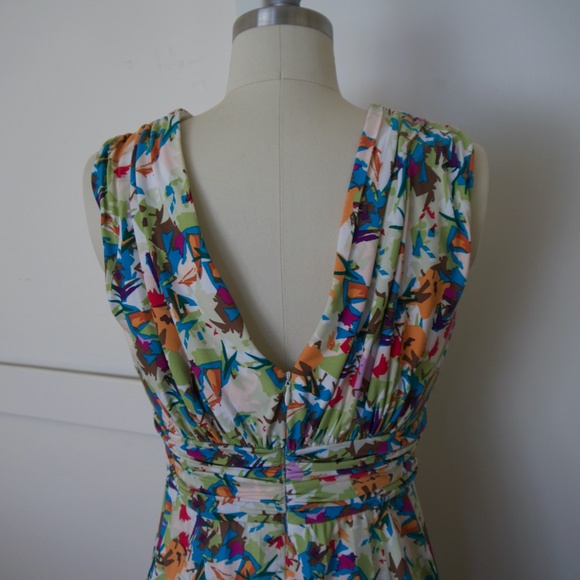 Sleeveless full length casual dress - Picture 4 of 6